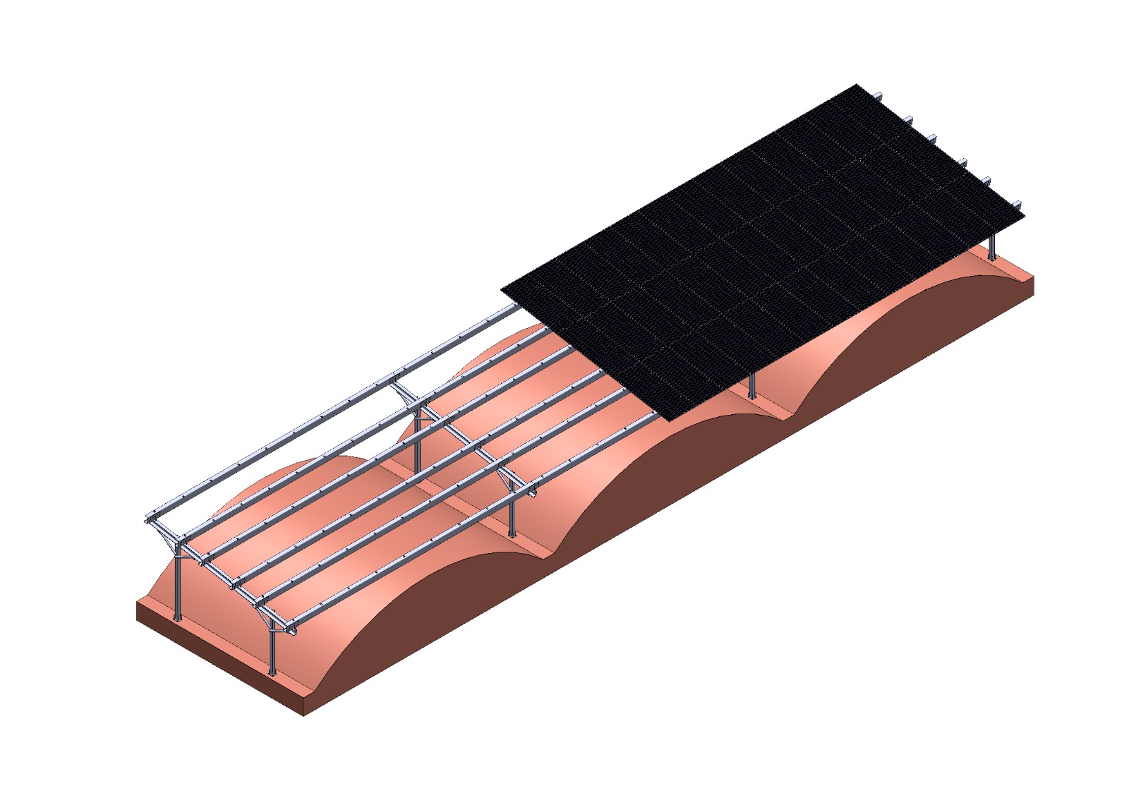 P3 Shell Roof (NS Beams)